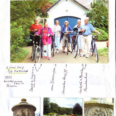 2007-06-06 Voorjaarstocht v.d. De Fietsclub o.a. Bezoek aan Paleis Soestdijk.