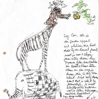 1989-04-30 Droedel voor Conny Gualtérie v. Weezel.