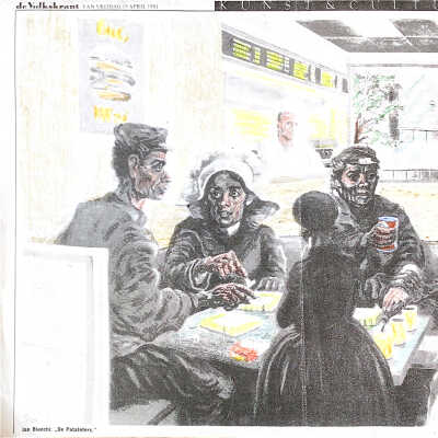 1991-04-19 De Patateters cartoon uit de Volkskrant.