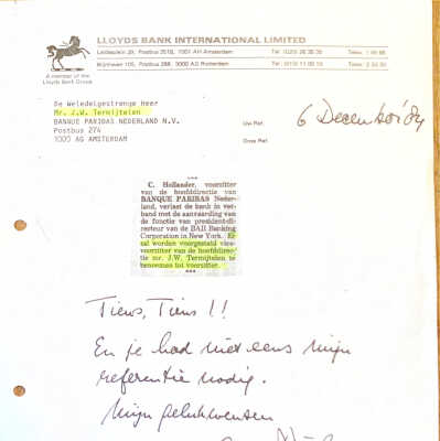 1984-12-06 Jan Willem Termijtelen wordt gepromoveerd