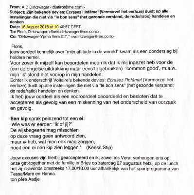 2016-08-16 Ecrasez l infame mail aan Floris.