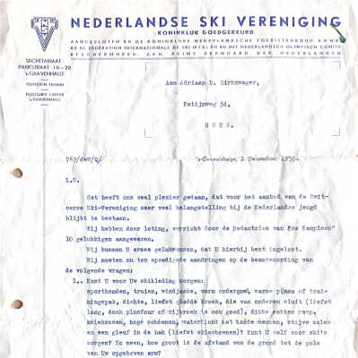 Nederlandse skie vereniging