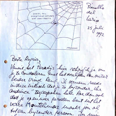 1992-07-25 Brief ADD aan Rogier v. Nieuwenhuizen