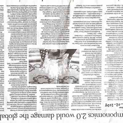 2024-02-29 Int NYT over de rampspoed als Trump een 2de termijn in het Witte Huis zou komen.