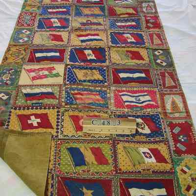 Flannel flag quilt