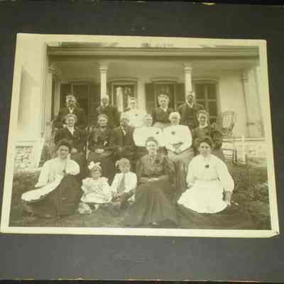Ware-Webb-Mudge-Hayman Family Gathering, ca 1910