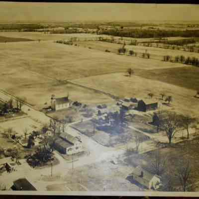 Aerial Photograph of Carlton Center, ca. 1953