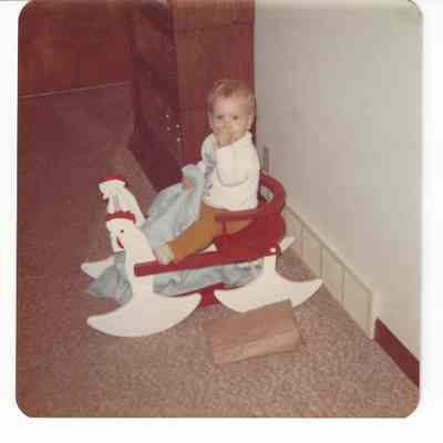 Riding Chicken Toy