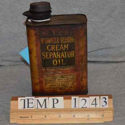 Cream Separator Oil Tin