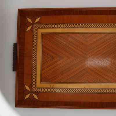 Inlaid Wood Tray