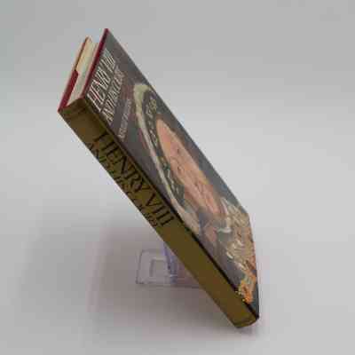 Spine of "Henry VIII and His Court": At the top of the spine the authors name "Neville Williams," is featured in horizontal text. The title is printed vertically in horizontal text.
