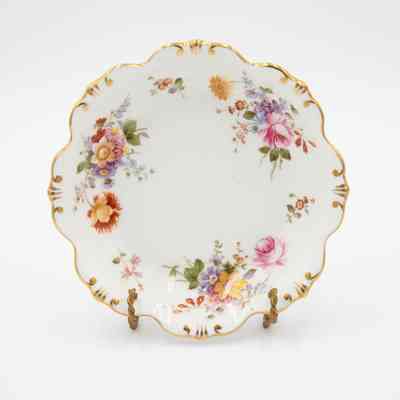 Royal Crown Derby 6" Posies Dish with Gold Trim
