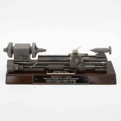 Miniature Denham 14 3/4" Drill Collar Lathe