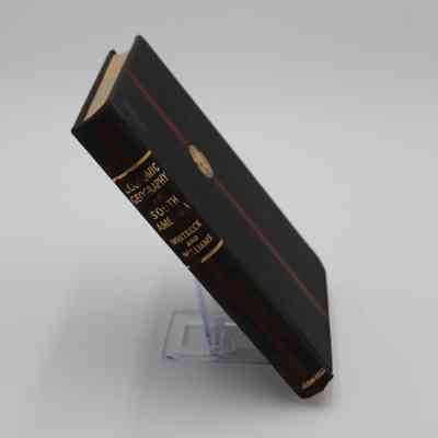 Spine of "Economic Geography of South America": The spine has faded gold text stating "Economic Geography of South America: Whitbeck and Williams; McGraw Hill."