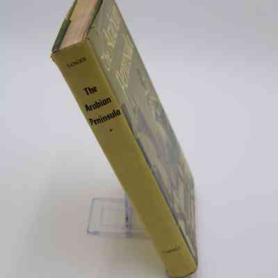 Spine of "The Arabian Peninsula": The spine has the title, publisher and author.