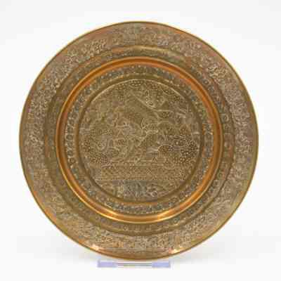 Brass Acrobat Plate