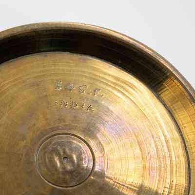 Bottom of urn: The bottom of the urn has "346F; India."