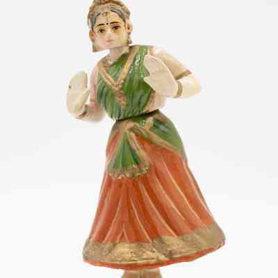 Ceramic Indian Dancer Figurine