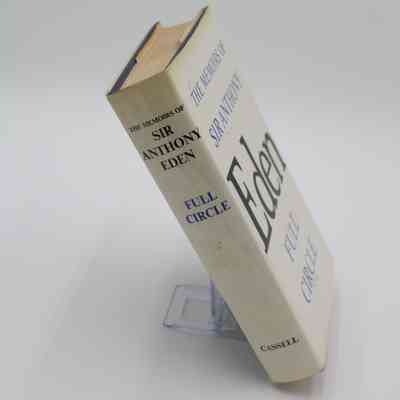 Book Spine: The spine of “Full Circle" features the book title, subtitle, and publisher.