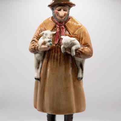 "Lambing Time" Royal Doulton Figurine