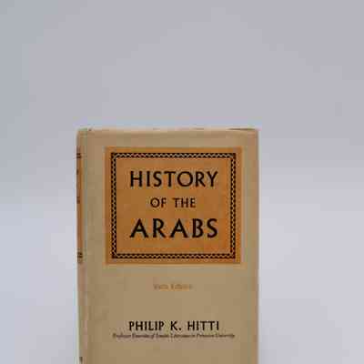 "History of the Arabs" by Philip K. Hitti