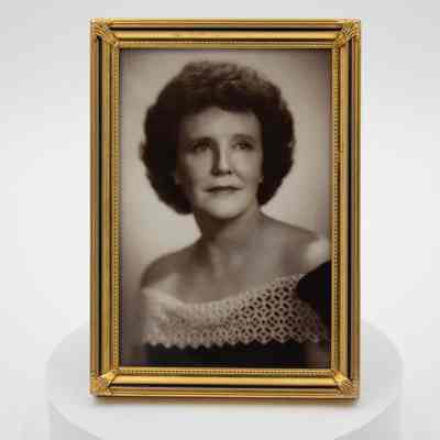 Small Photograph of J.W. Jordan in Gold Frame