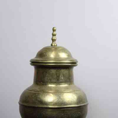 Large Brass Urn