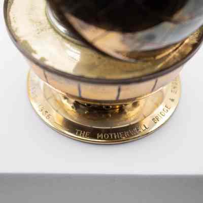 Engravings around base of lighter: Engraved around the base of the lighter is, "The Motherwell Bridge & Engineering Co."