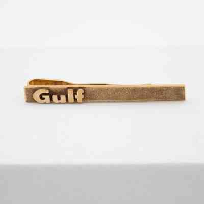 14K Gold Gulf Oil Tie Bar
