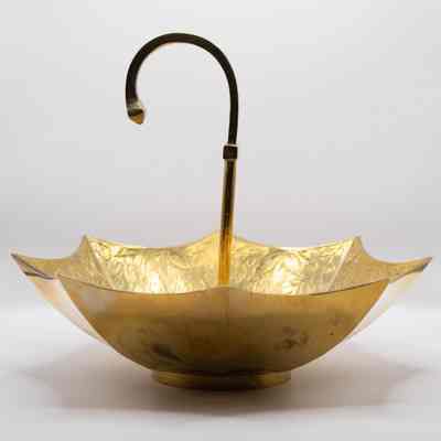 Brass Umbrella Dish