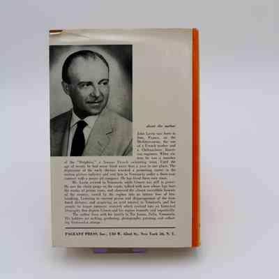 Back Cover of “A Halo for Gomez”: On the back cover there is a brief biography on the author John Lavin. It also details the reason behind beginning the research for this book while living in Venezuela. The bottom of the cover has the address for the publisher.