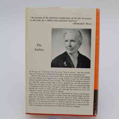 Back Cover of “Fatima and her Sisters”: The back cover of “Fatima and her Sisters” features a black and white photograph of the author and information on her writing this book.