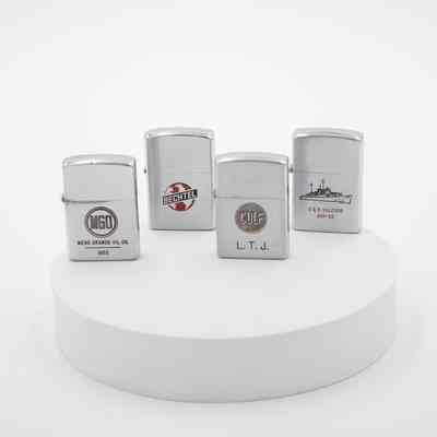 Assorted Zippo Cigarette Lighters