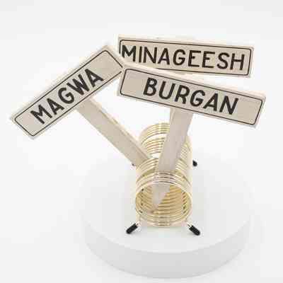 Miniature Road Signs