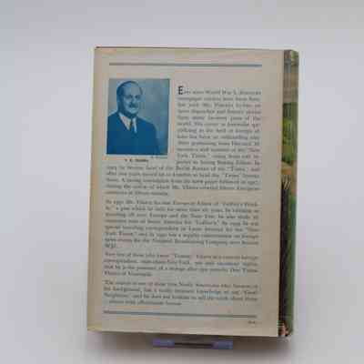Back cover of "Young Man of Caracas": The back cover of "Young Man of Caracas" features a biography of the author Thomas Ybarra.