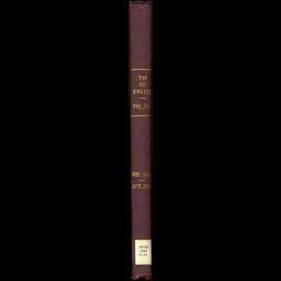 Oil Engine and Gas Turbine magazine, Vol. 16 (bound volume).