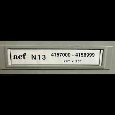 ACF N13 - 4157000-4158999 - 24” x 36”