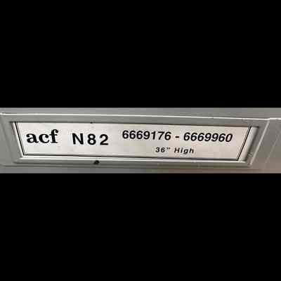 ACF N82 - 6669176 through 6669960 - 36” High