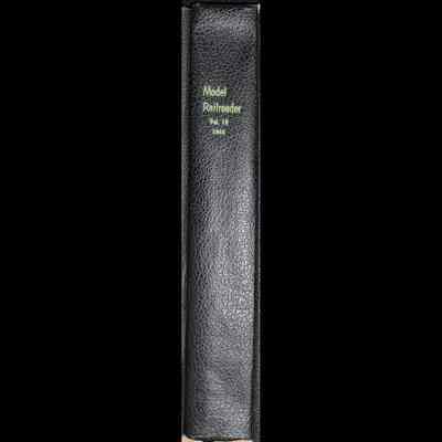 Model Railroader Magazine - bound volume