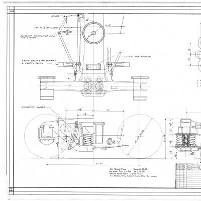 Truck Arrangement / 6" x 1" Barber Stabilized