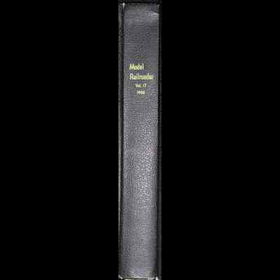 Model Railroader Magazine - bound volume