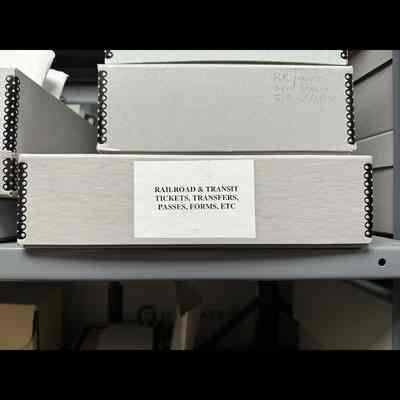 Railroad & Transit Tickets Transfers Passes Forms Etc.