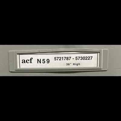 ACF N59 - 5721787 - 5730227 - 36” High