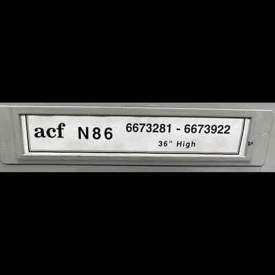 ACF N86 - 6673281 through 6673922 - 36” High