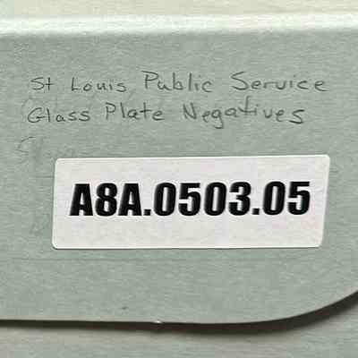 St. Louis Public Service Glass Plate Negatives.