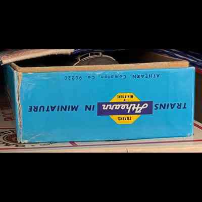 Ahearn model train car box.