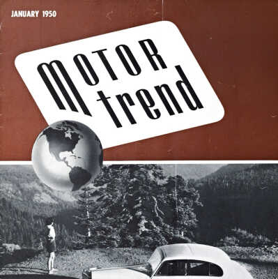 Motor Trend magazine, January 1950