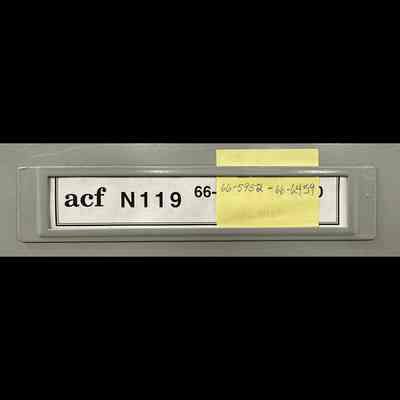 ACF N119 - 66-5952 through 66-6459 - 36” High