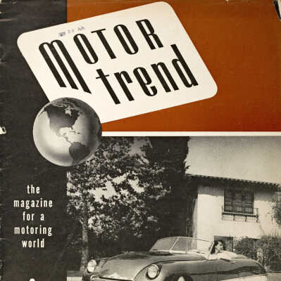 Motor Trend magazine, September 1949 issue