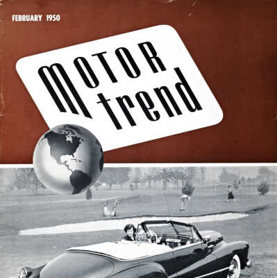Motor Trend magazine, February 1950